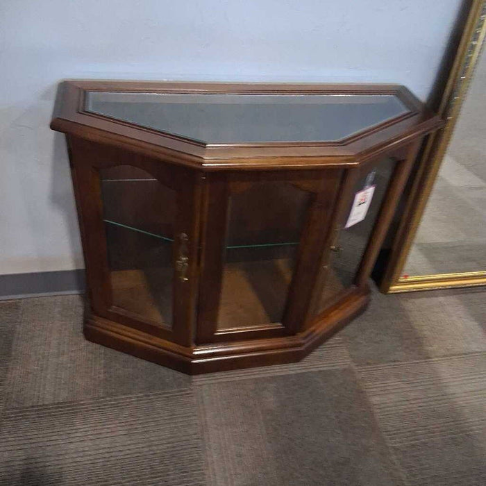 Cherry Small Display Cabinet