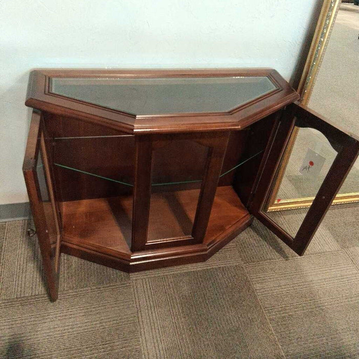 Cherry Small Display Cabinet
