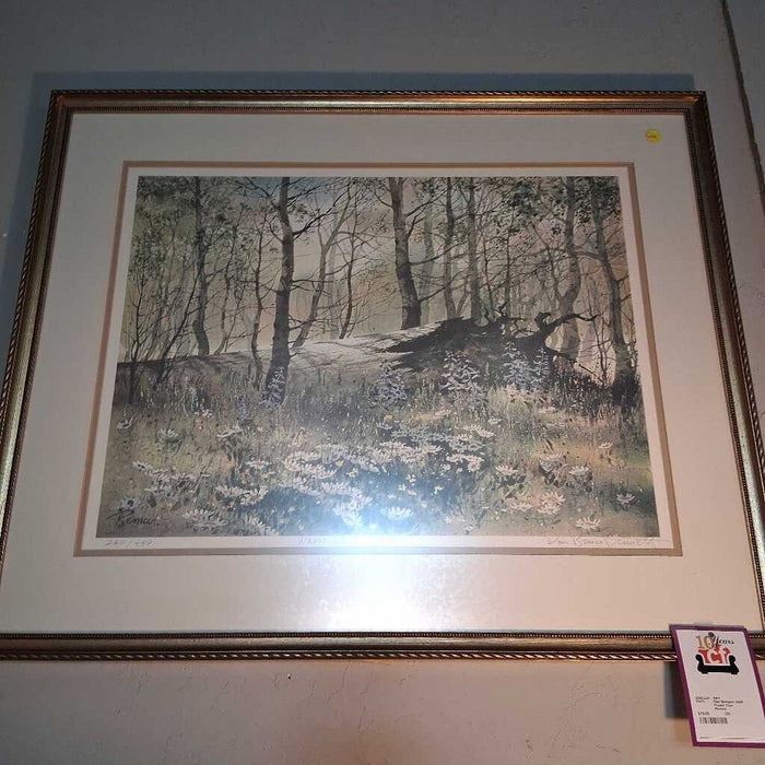 Don Bempeo Gold Frame Tree Picture