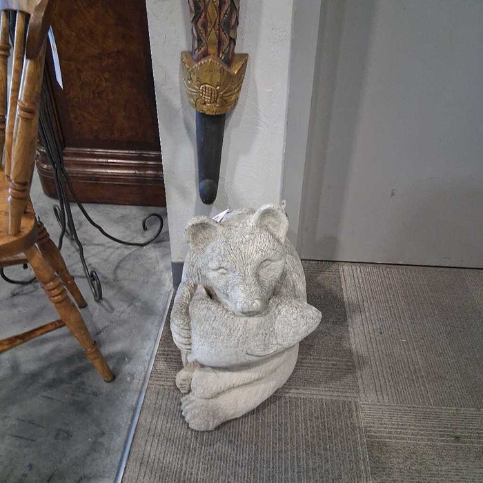 Bear w/ Fish Small Statue