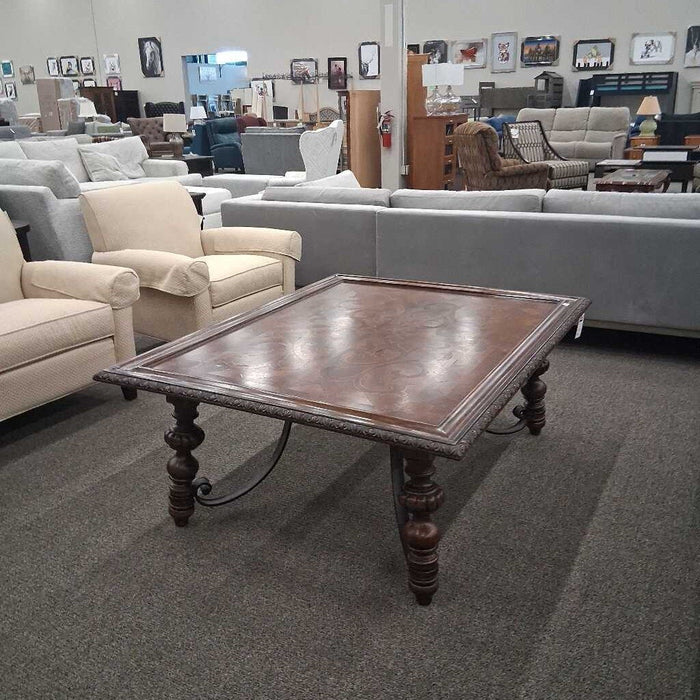 Oversized Wood Coffee Table
