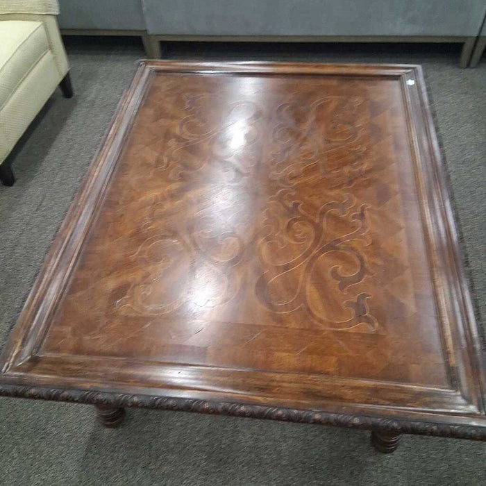 Oversized Wood Coffee Table