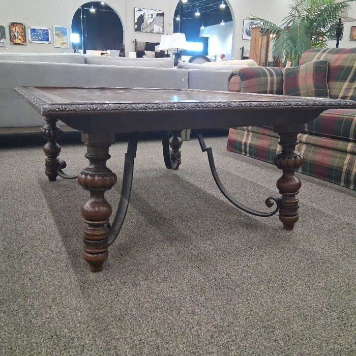 Oversized Wood Coffee Table