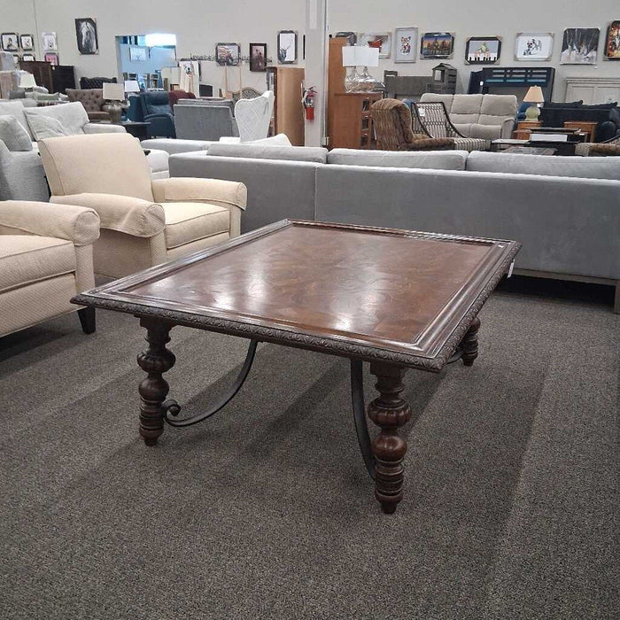Oversized Wood Coffee Table