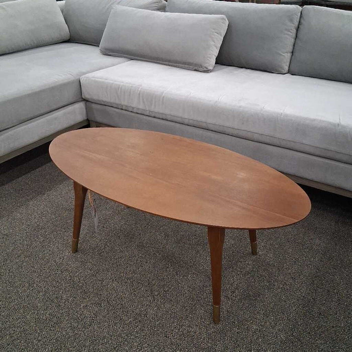 Small Oval MCM Style Coffee Table