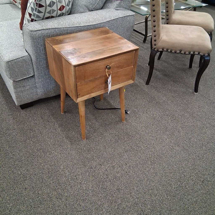 MCM Style End Table w/ Dwrs