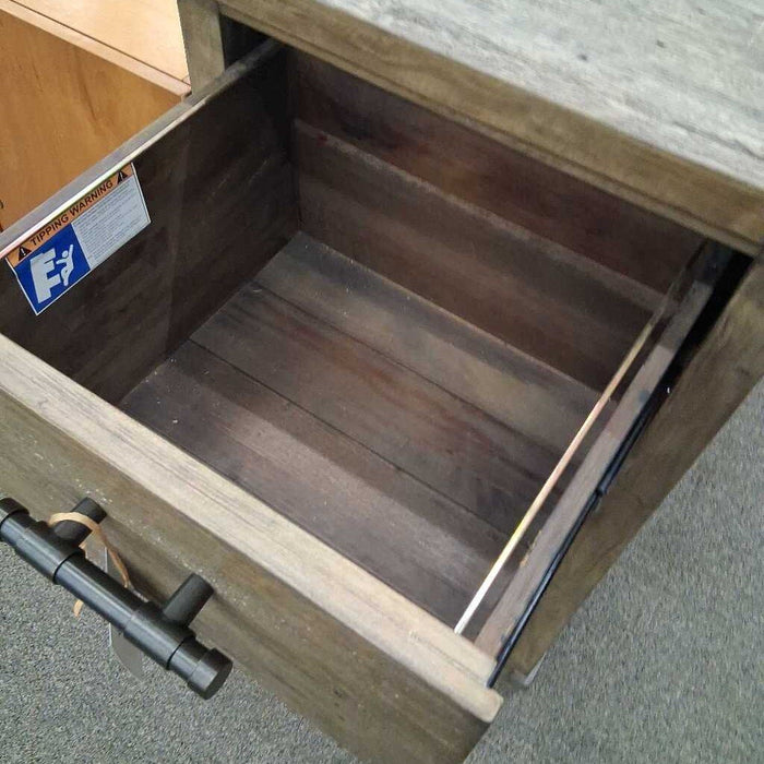 Brown 3 Dwr File Cabinet