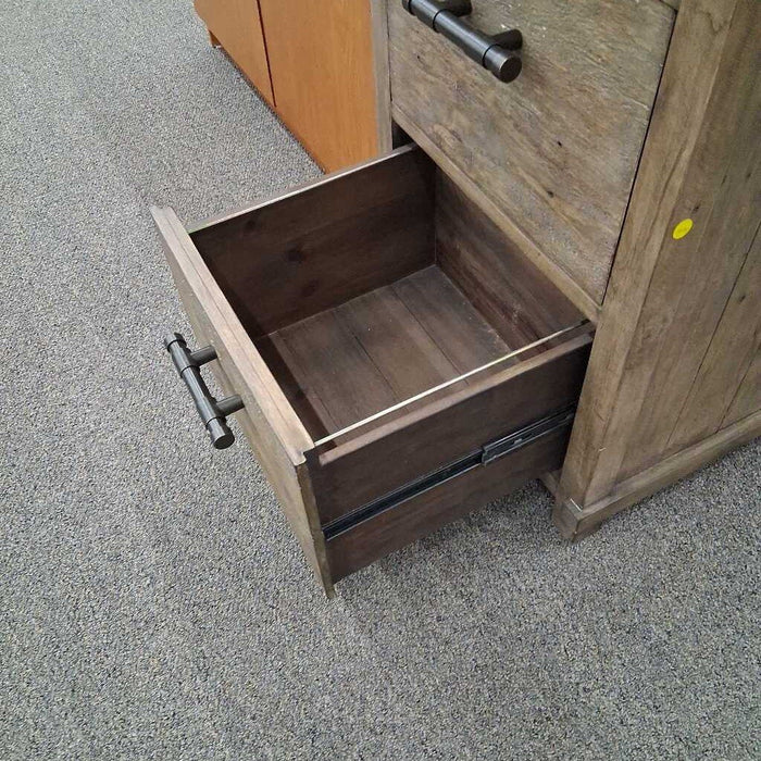Brown 3 Dwr File Cabinet
