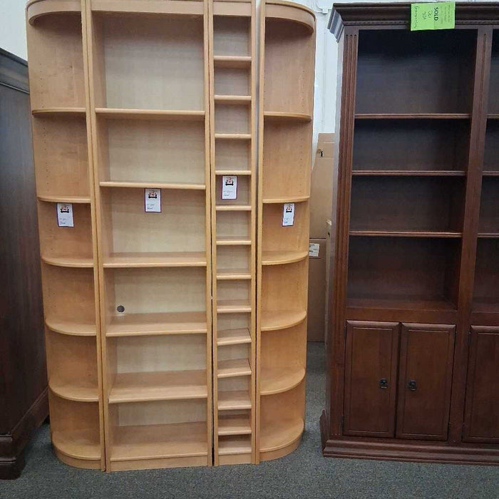 Very Slim Blonde Bookshelf