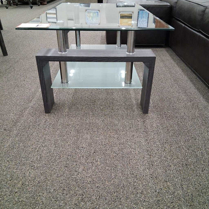 Modern Glass Top Coffee Table