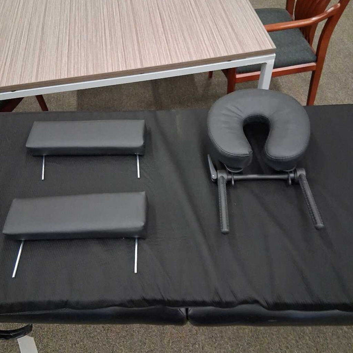 Black Folding Massage Table w/ Pad