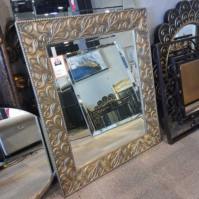 Large Gold Frame Mirror