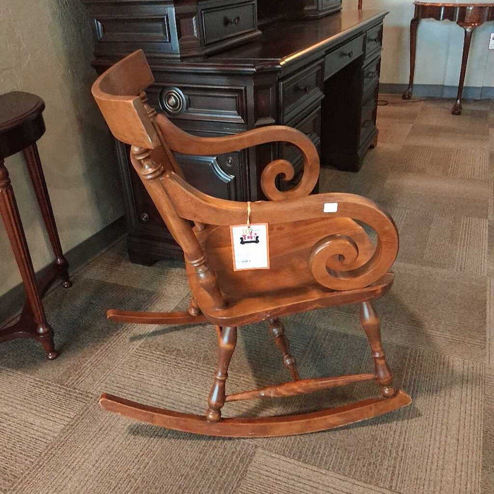 Antique Wooden Rocking Chair