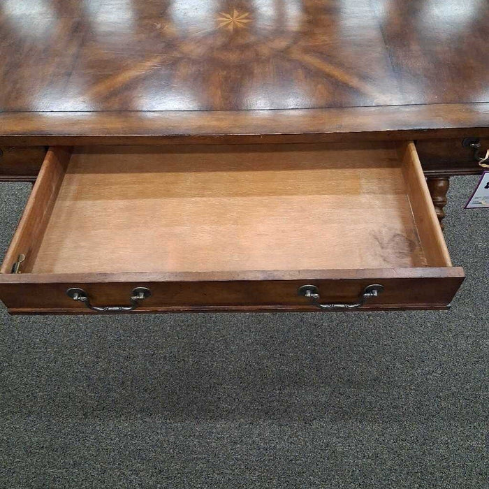 Ornate 2 Pc Wooden Office Desk