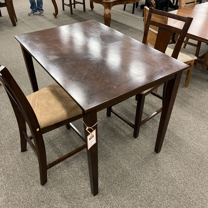 Dark Wood Small Pub Table
