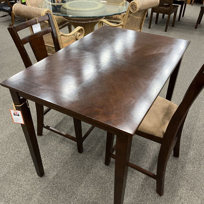 Dark Wood Small Pub Table