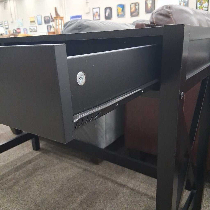 Small Black Desk