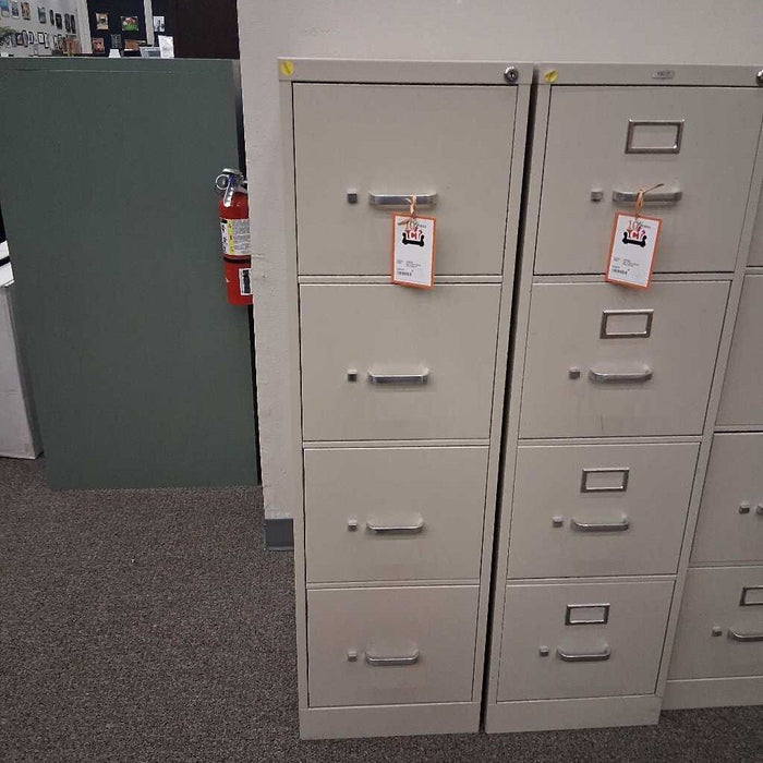 Hon 4 Dwr Metal File Cabinet