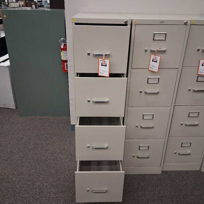 Hon 4 Dwr Metal File Cabinet