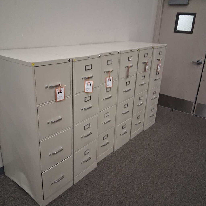 Hon 4 Dwr Metal File Cabinet