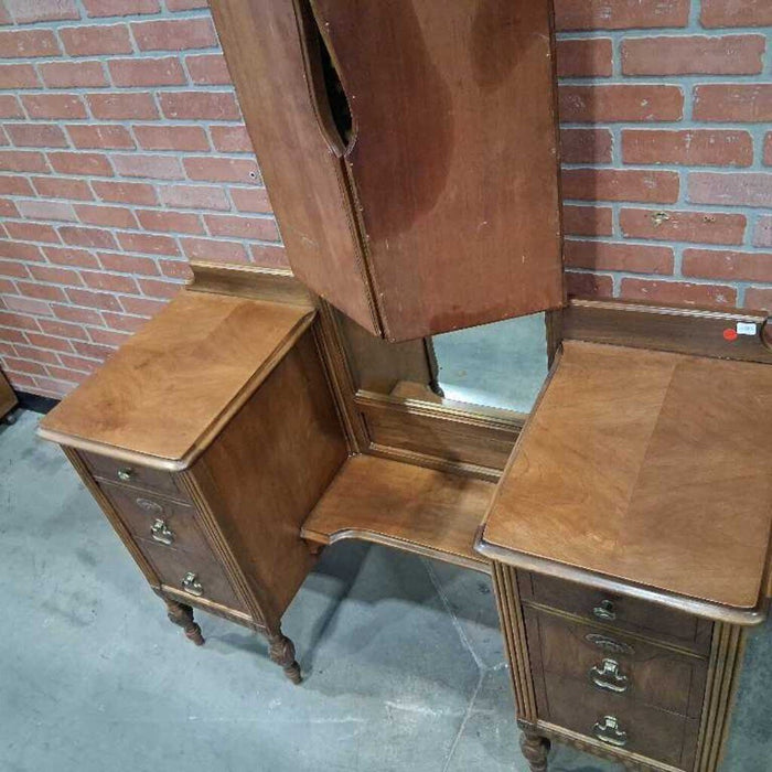Vintage Wood Vanity