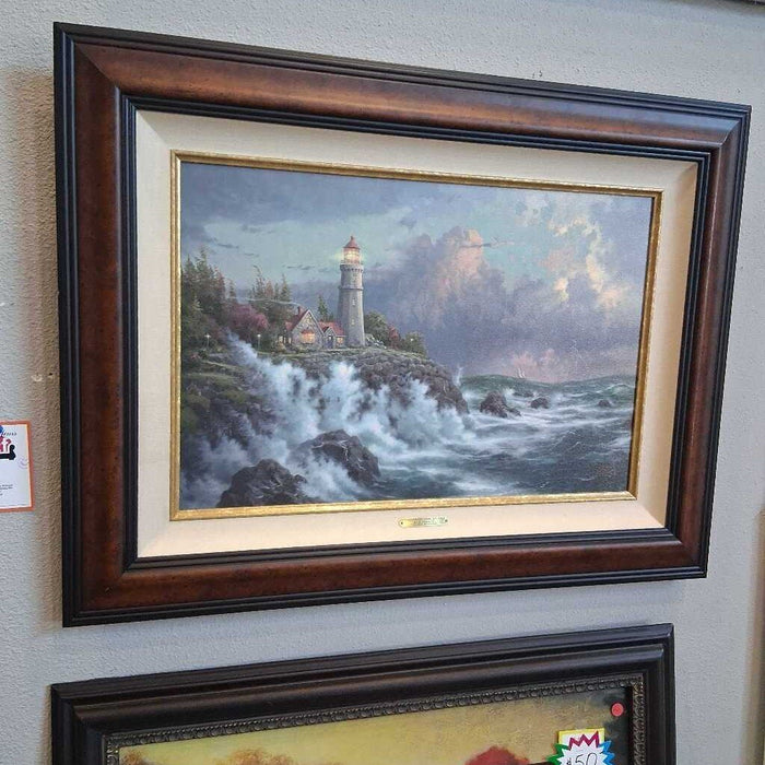 Thomas Kinkade "Conquering the Storms"