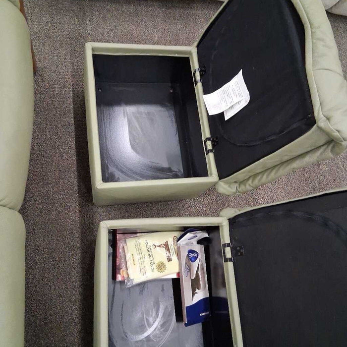 Ekornes Sage Loveseat w/ 2 Ottoman