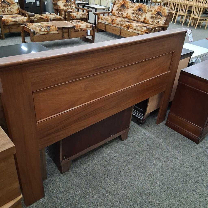 Wooden Dark Brown Headboard