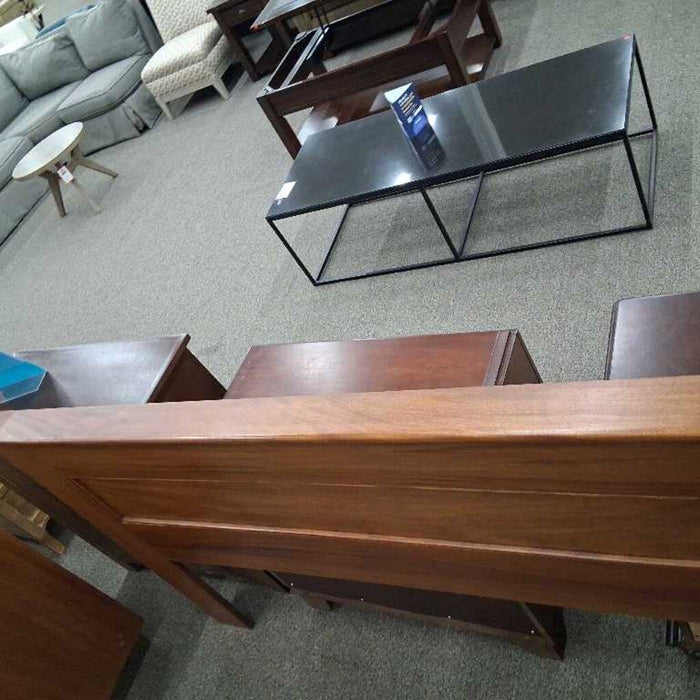Wooden Dark Brown Headboard