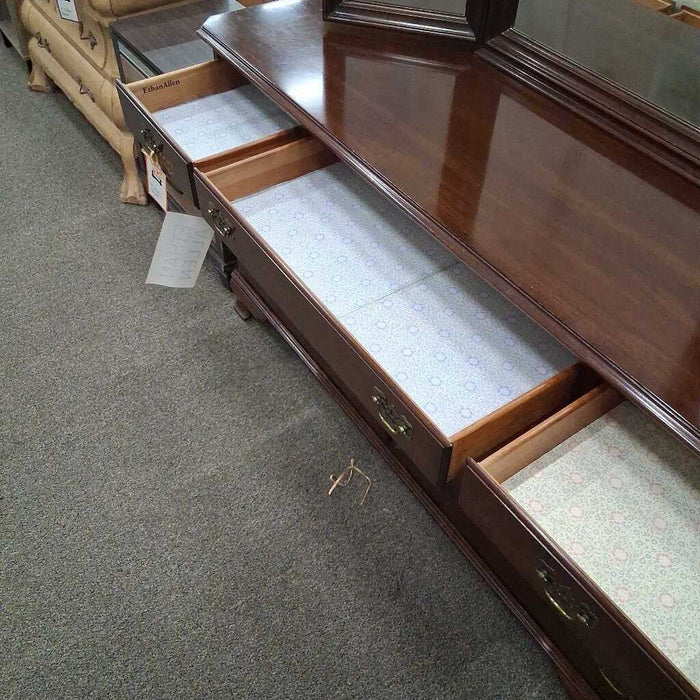Ethan Allen Vintage Cherry Dresser w/ Mirror