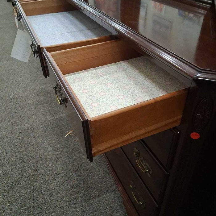 Ethan Allen Vintage Cherry Dresser w/ Mirror