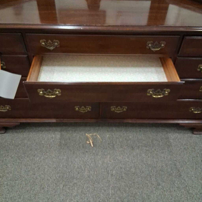 Ethan Allen Vintage Cherry Dresser w/ Mirror