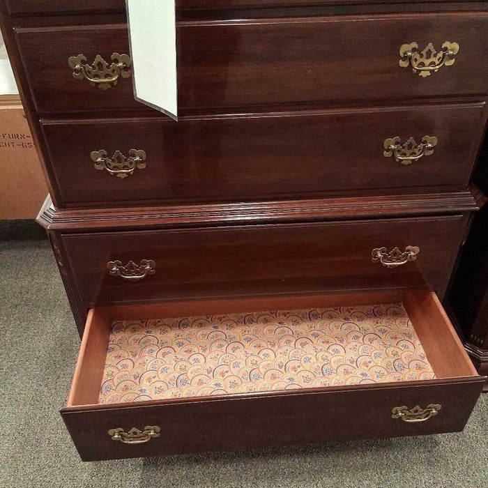 Ethan Allen Vintage Tallboy Dresser