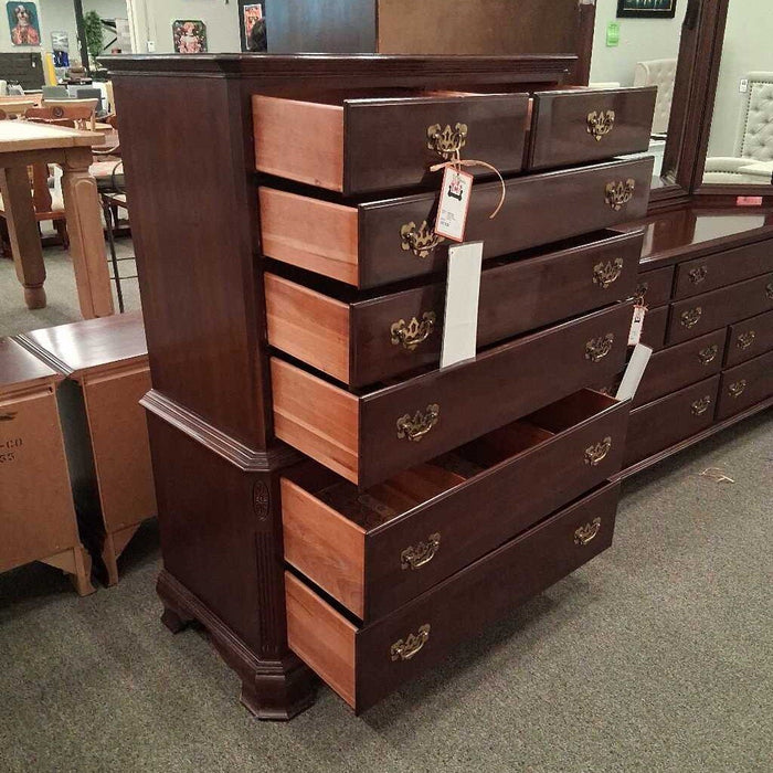 Ethan Allen Vintage Tallboy Dresser