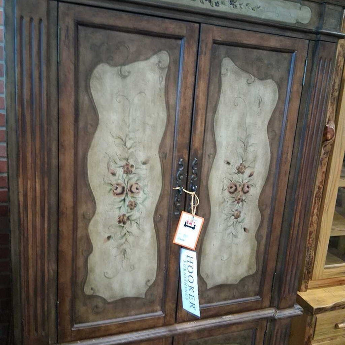 Hooker Seven Seas Floral Armoire