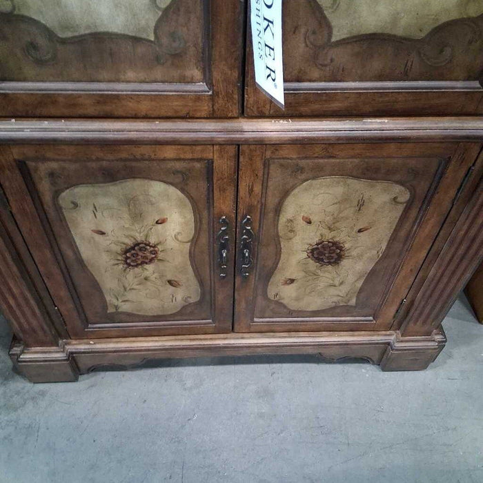 Hooker Seven Seas Floral Armoire