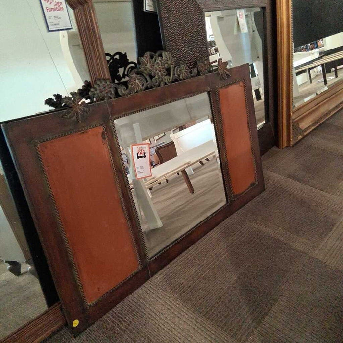 Vinyard Style Panel Mirror