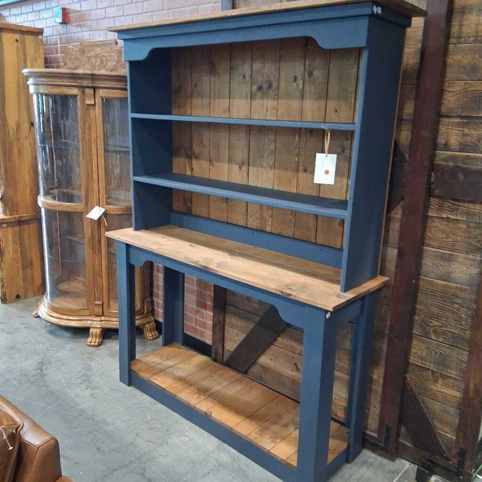 2 Pc 2 Tone Pine Hutch