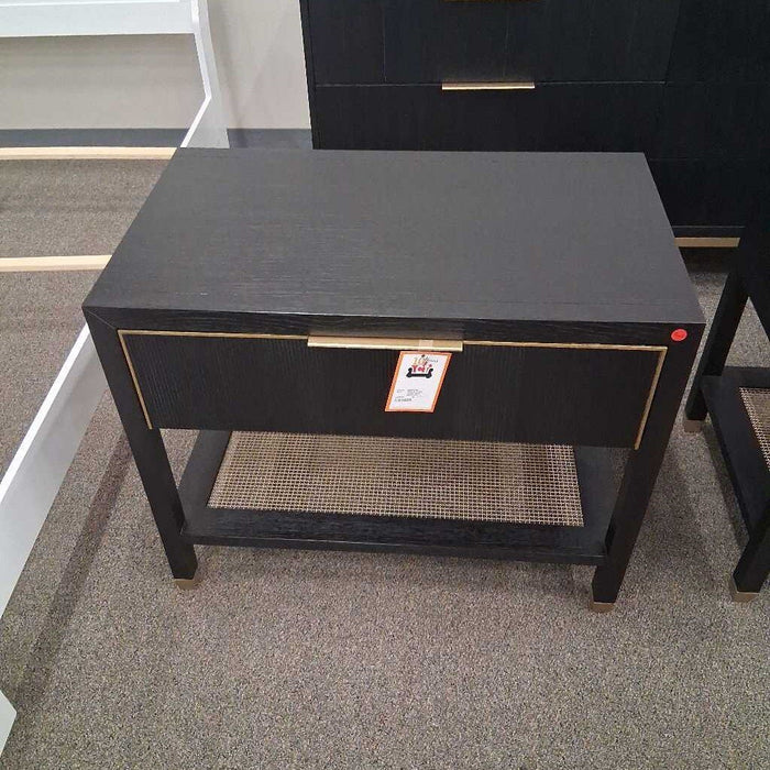 Alder & Tweed "Caleb" Black Nightstand