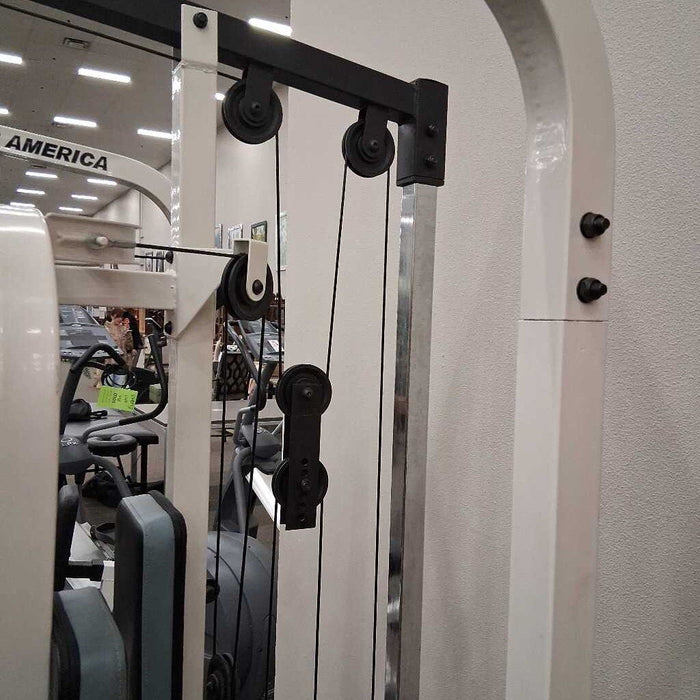 5 Pc Home Gym Rack, Leg, Pull & Weights