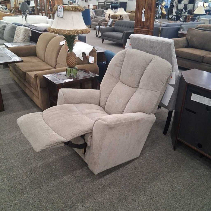 LaZboy Taupe Fabric Recliner