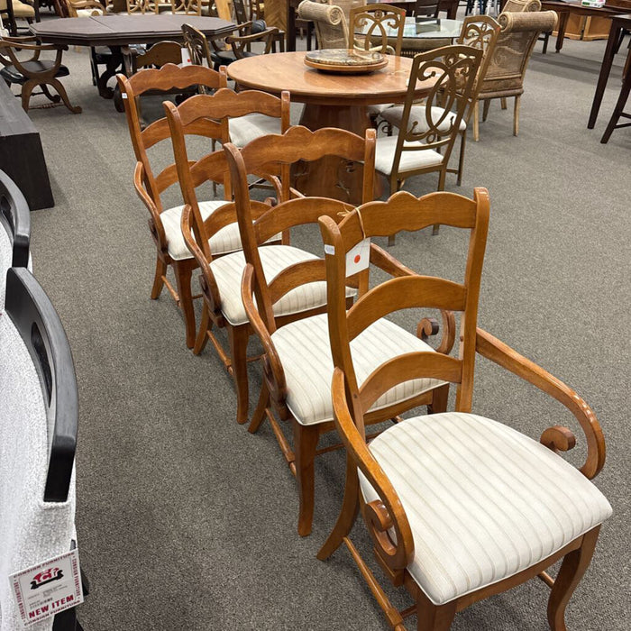 Klaussner Set of 4 Dining Arm Chairs