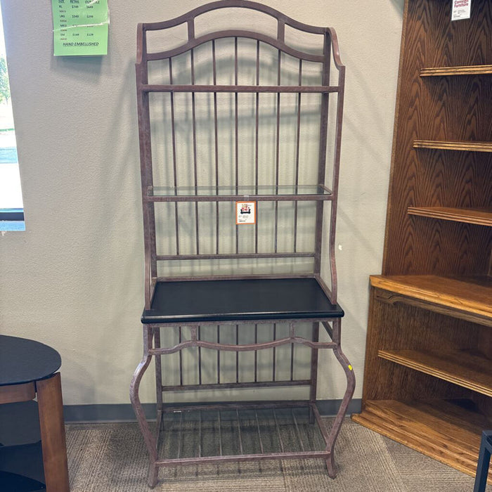 Purple Frame Bakers Rack