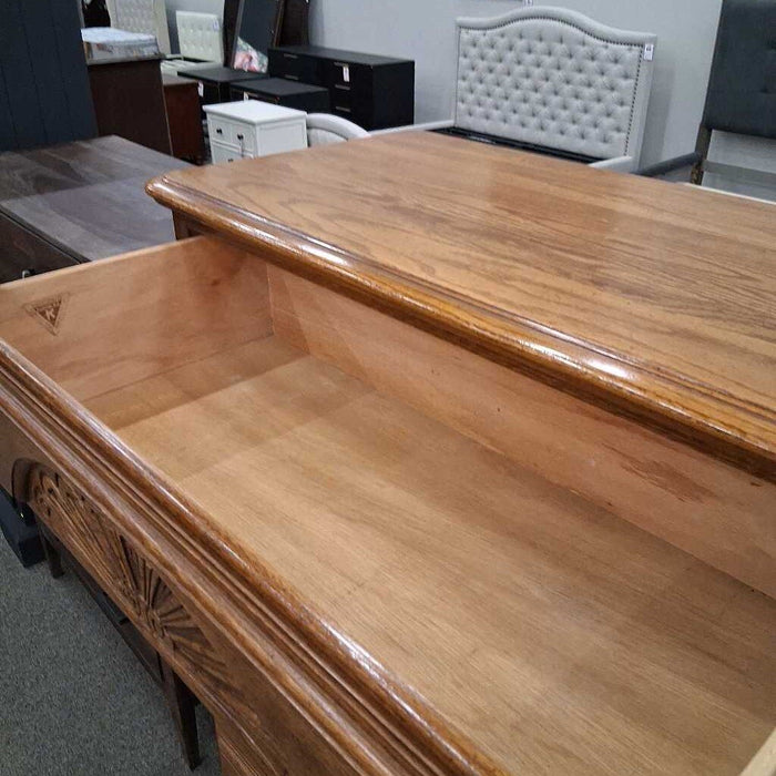 Oak Tallboy (Some Scratches on Top)