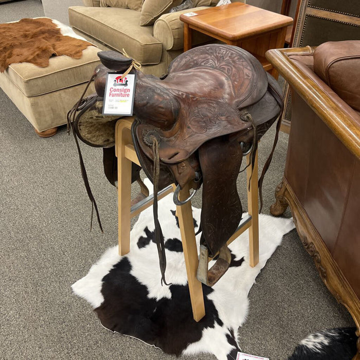 Saddle with Stool