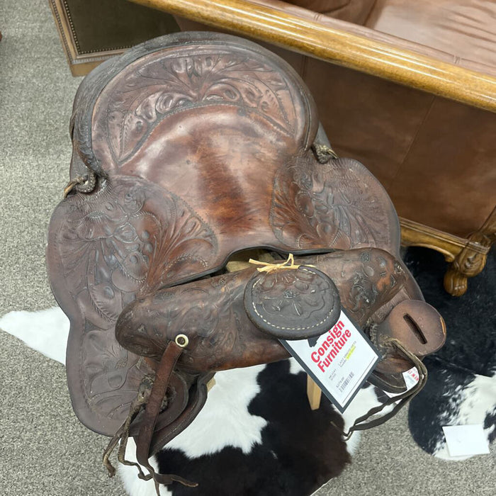 Saddle with Stool