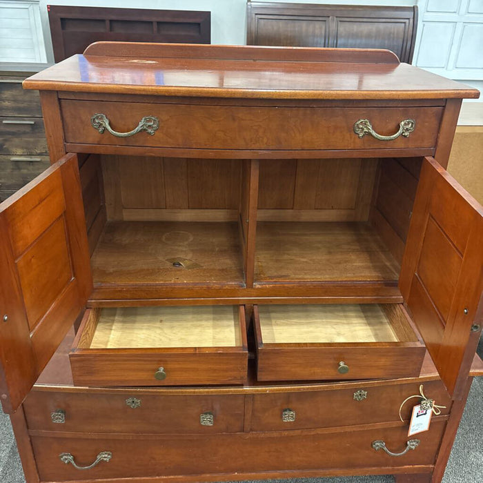 Antique Cherry Double Dresser