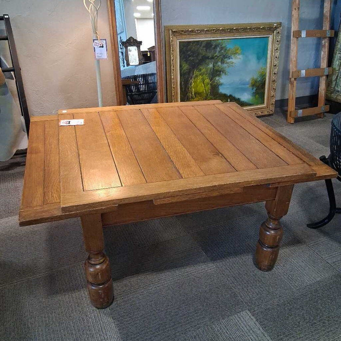 Vintage Coffee Table w/ Pull-out Leaves