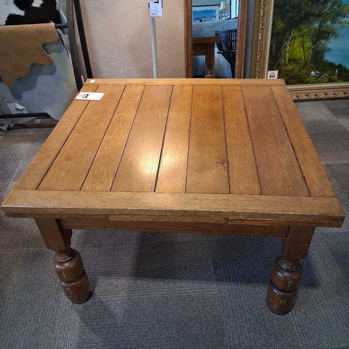 Vintage Coffee Table w/ Pull-out Leaves