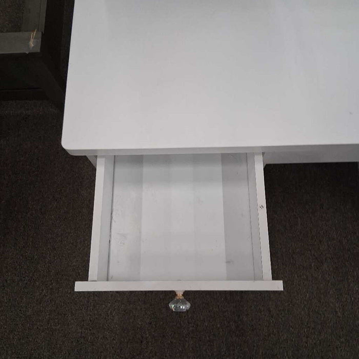 Small White Vanity w/ Mirror